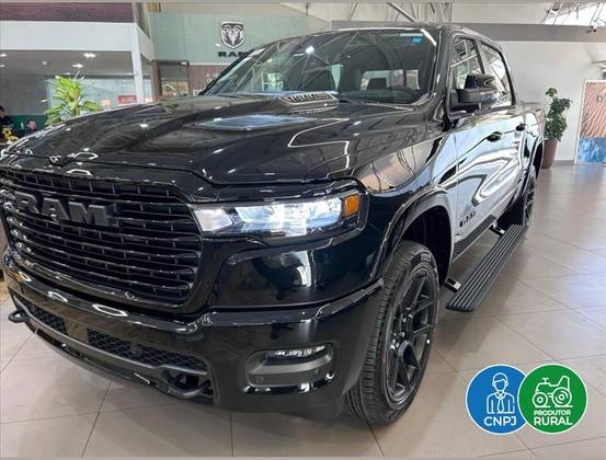 RAM 1500 3.0 HURRICANE 6 BITURBO GASOLINA LARAMIE NIGHT EDITION CD 4X4 AUTOMÁTICO